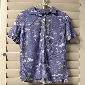 Studio Ghibli Button Up Shirt